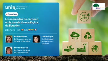 Los mercados de carbono en la transición ecológica de Ecuador
